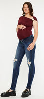 Clarice Maternity Super Skinny Jeans - Official Kancan USA