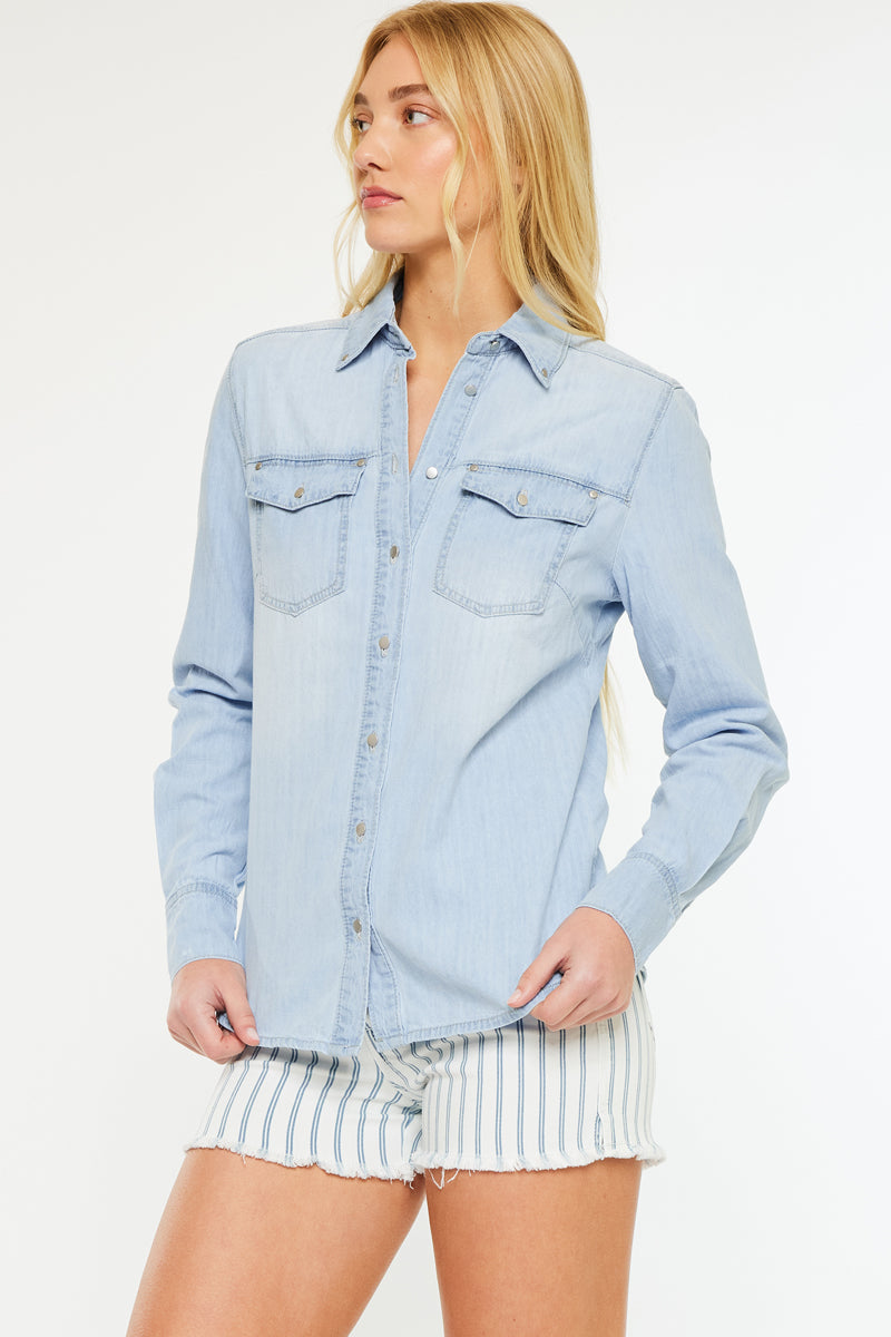 Trini Button Down Shirt - Official Kancan USA