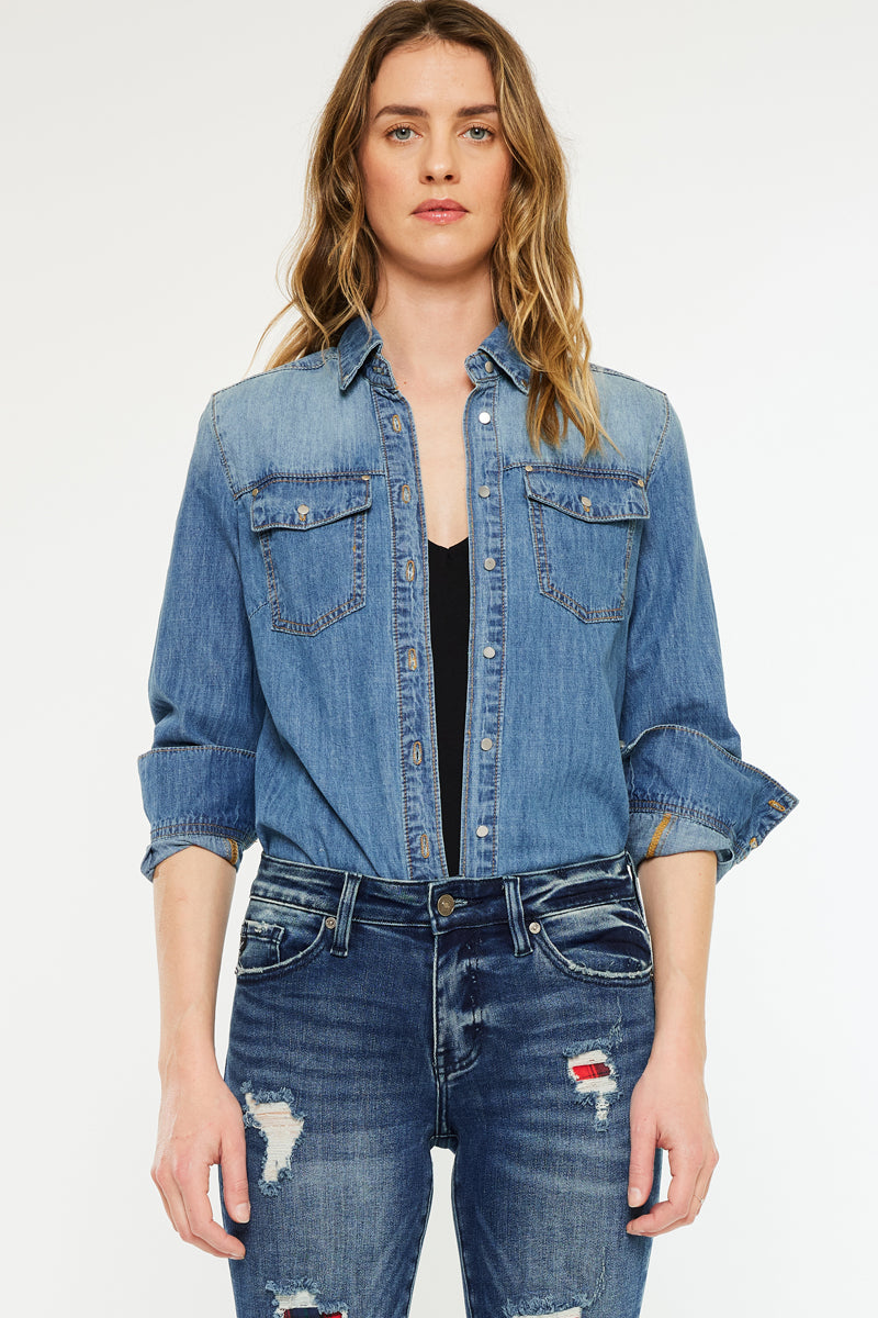 Nicole Button Down Shirt - Official Kancan USA