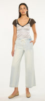 Annalise Mid Rise Wide Leg Pants