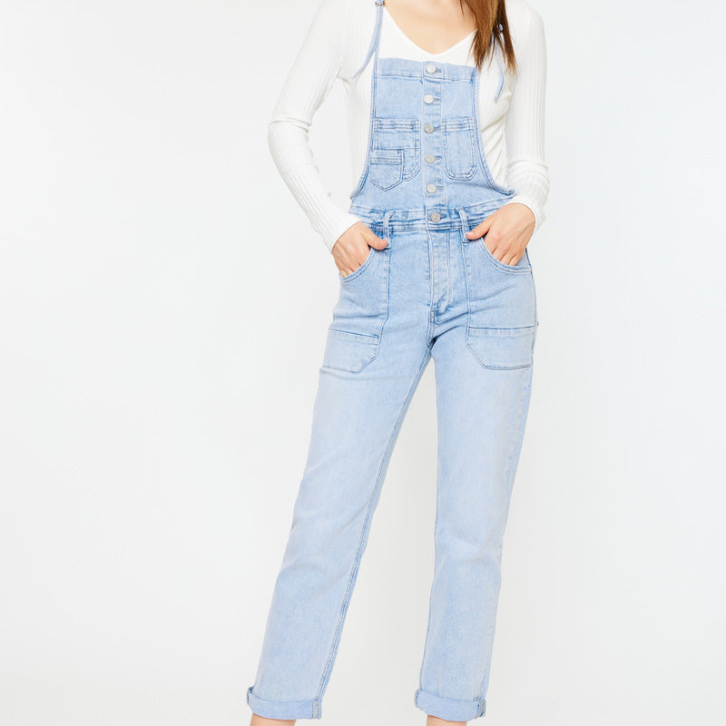 Marceline Straight Leg Overalls - Official Kancan USA