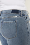 Carmelita Mid Rise Slim Boyfriend Jeans (Plus Size) - Official Kancan USA