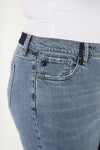 Carmelita Mid Rise Slim Boyfriend Jeans (Plus Size) - Official Kancan USA