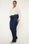 Mikali High Rise Bootcut Jeans (Plus Size) - Official Kancan USA