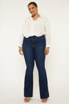Mikali High Rise Bootcut Jeans (Plus Size) - Official Kancan USA