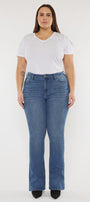Mikali High Rise Bootcut Jeans (Plus Size) - Official Kancan USA