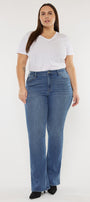 Mikali High Rise Bootcut Jeans (Plus Size) - Official Kancan USA