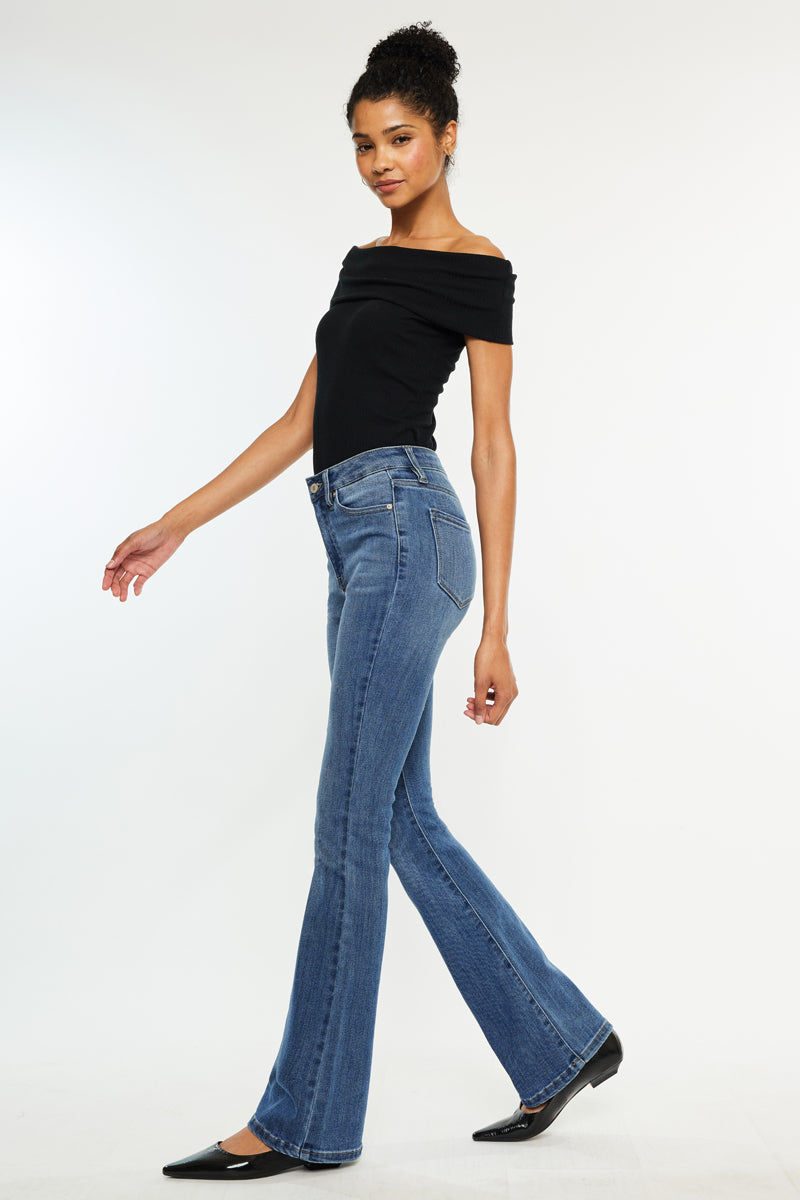Ami High Rise Bootcut Jeans