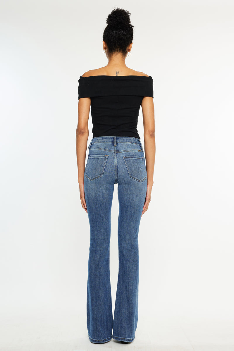 Ami High Rise Bootcut Jeans