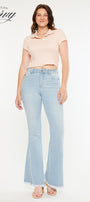 Annika High Rise Flare Jeans - Curvy - Official Kancan USA