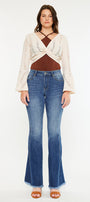 Annika High Rise Flare Jeans - Curvy - Official Kancan USA