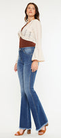 Annika High Rise Flare Jeans - Curvy - Official Kancan USA