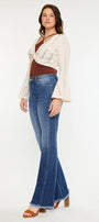 Annika High Rise Flare Jeans - Curvy - Official Kancan USA