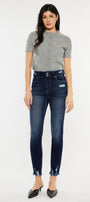 Ariana High Rise Ankle Skinny Jeans - Official Kancan USA