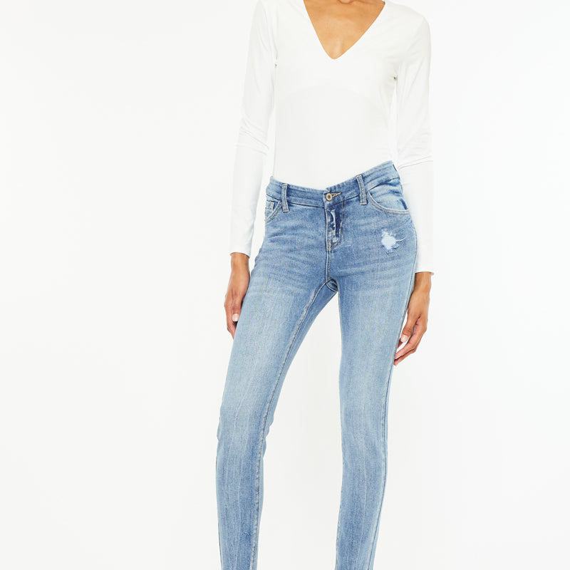 Kira Mid Rise Ankle Skinny - Official Kancan USA