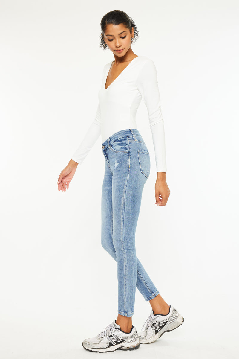 Kira Mid Rise Ankle Skinny - Official Kancan USA