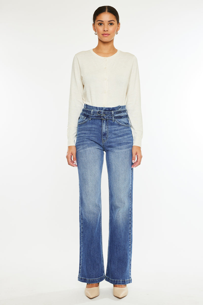 Katnis High Rise Holly Flare Jeans - Official Kancan USA