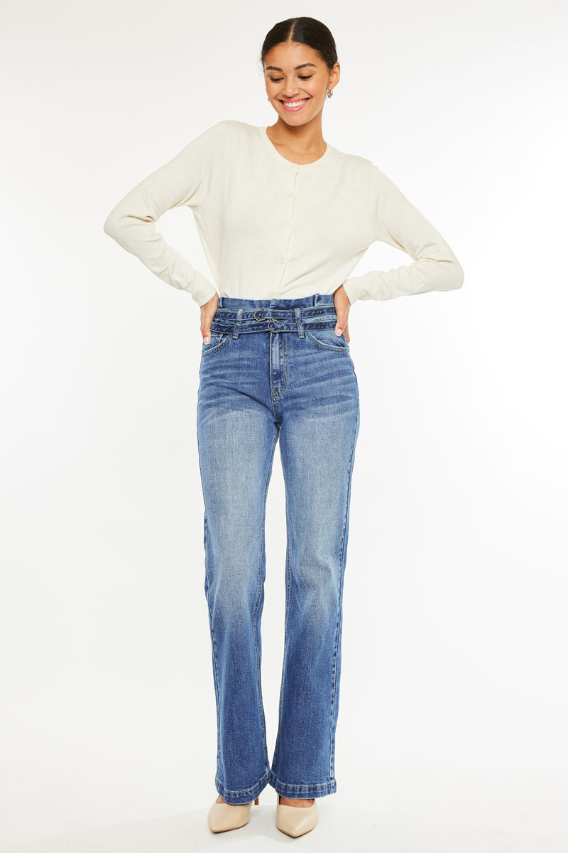 Katnis High Rise Holly Flare Jeans - Official Kancan USA