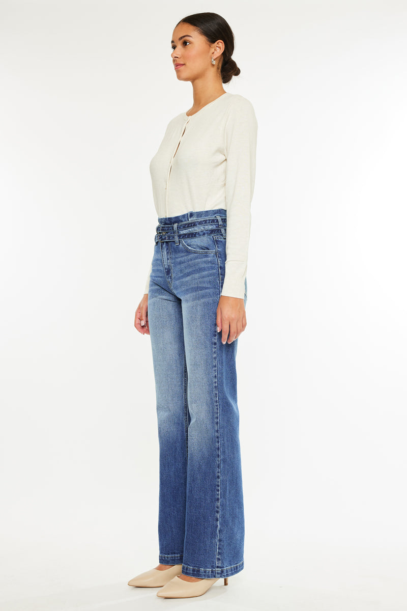 Katnis High Rise Holly Flare Jeans - Official Kancan USA