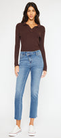 Nava High Rise Slim Straight Jeans - Official Kancan USA