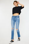 Birdy Mid Rise Easy Skinny Jeans - Official Kancan USA