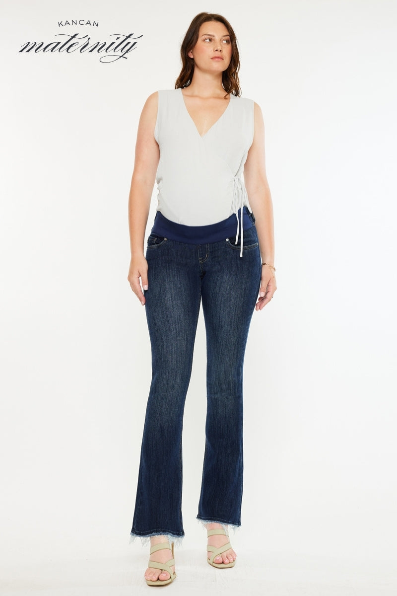 Braisille Maternity Bootcut Jeans - Official Kancan USA