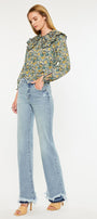 Kristy High Rise Flare Jeans - Official Kancan USA