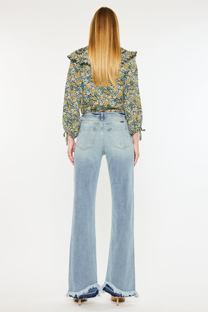 Kristy High Rise Flare Jeans - Official Kancan USA