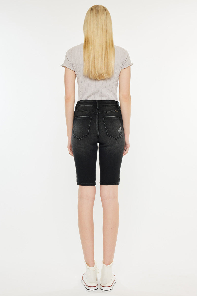 Syeda High Rise Bermuda Shorts - Official Kancan USA