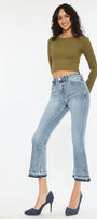 Kayla High Rise Cropped Flare - Official Kancan USA