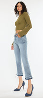 Kayla High Rise Cropped Flare - Official Kancan USA