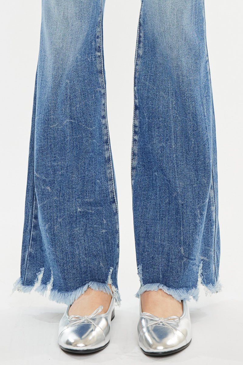 Jennie Medium Rise Wide Leg Jeans - Official Kancan USA