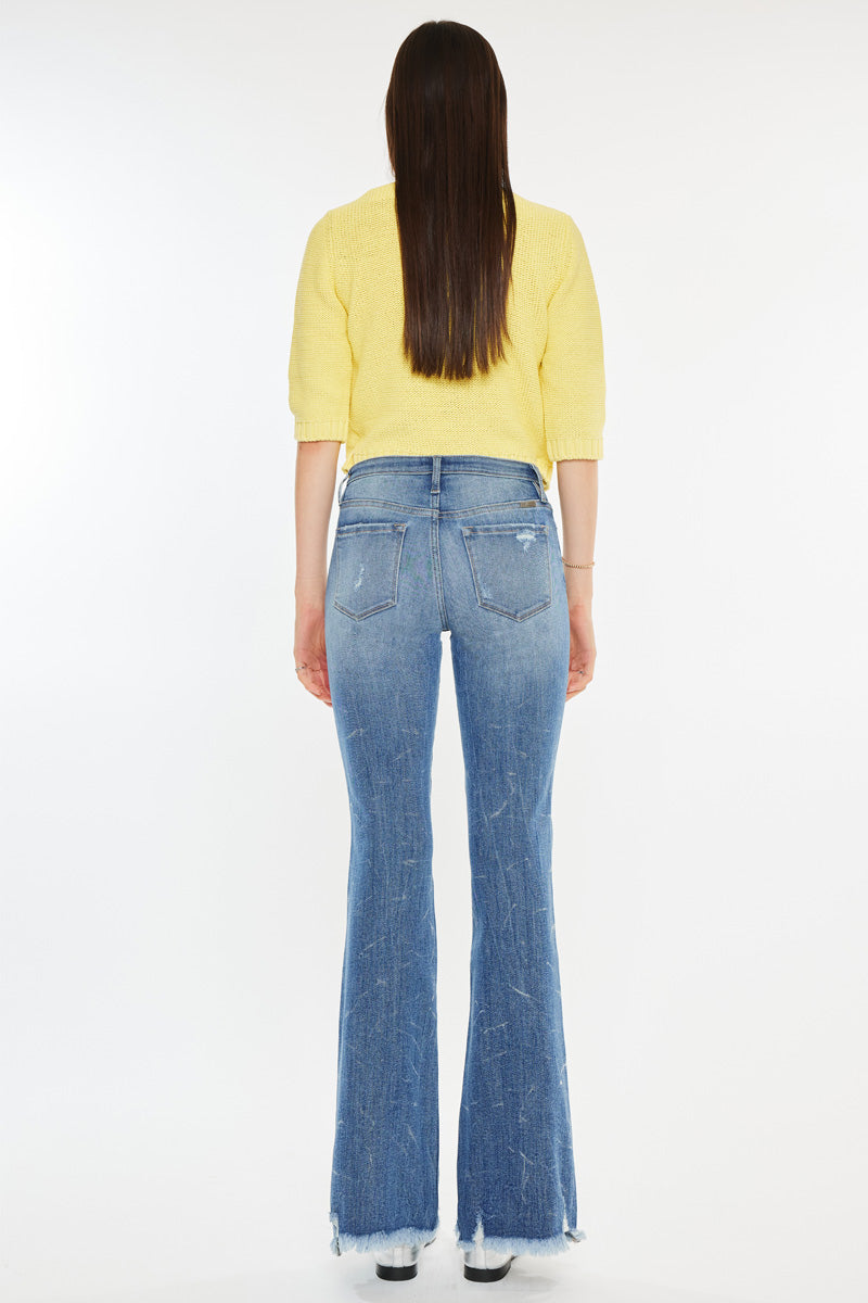 Jennie Medium Rise Wide Leg Jeans - Official Kancan USA