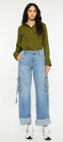Val High Rise Wide Jeans - Official Kancan USA