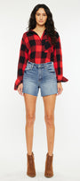 Saskia High Rise Shorts - Official Kancan USA