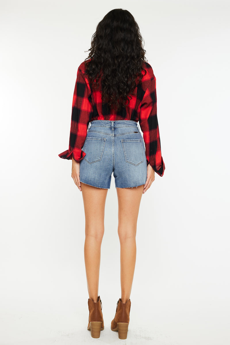 Saskia High Rise Shorts - Official Kancan USA