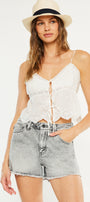 Beah High Rise Shorts - Official Kancan USA