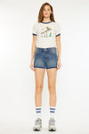 Kelly Mid Rise Shorts - Official Kancan USA