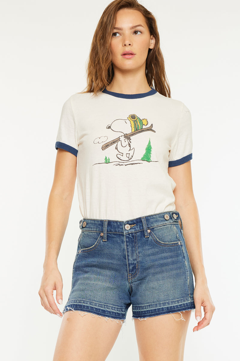 Kelly Mid Rise Shorts - Official Kancan USA