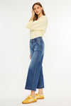 Tara Mid Rise Trouser Wide Leg Jean (Petite) - Official Kancan USA