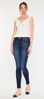 Ashlyn Mid Rise Super Skinny Jeans - Official Kancan USA