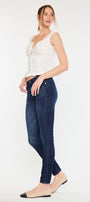 Ashlyn Mid Rise Super Skinny Jeans - Official Kancan USA