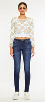 Ashlyn Mid Rise Super Skinny Jeans - Official Kancan USA