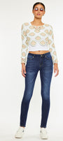 Ashlyn Mid Rise Super Skinny Jeans - Official Kancan USA