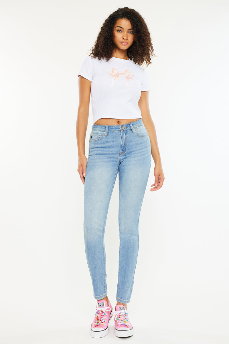 Ashlyn Mid Rise Super Skinny Jeans - Official Kancan USA