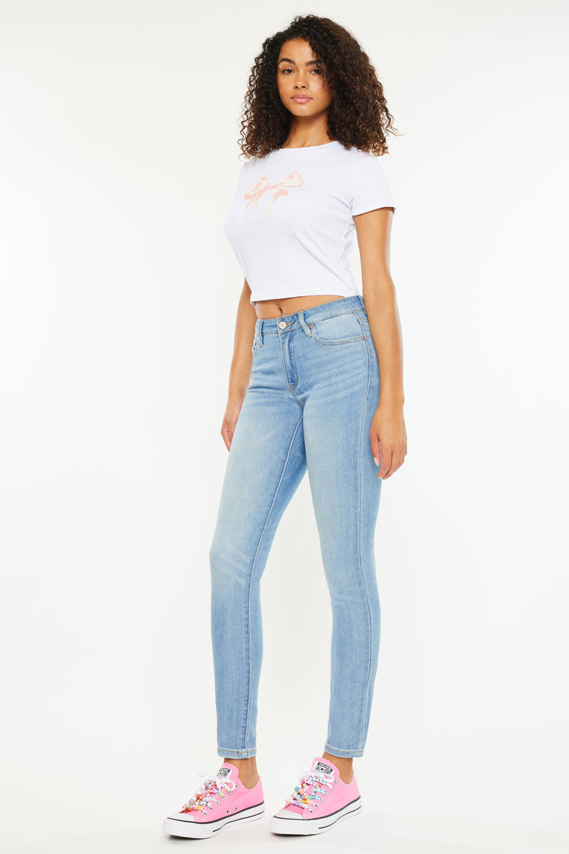 Ashlyn Mid Rise Super Skinny Jeans - Official Kancan USA