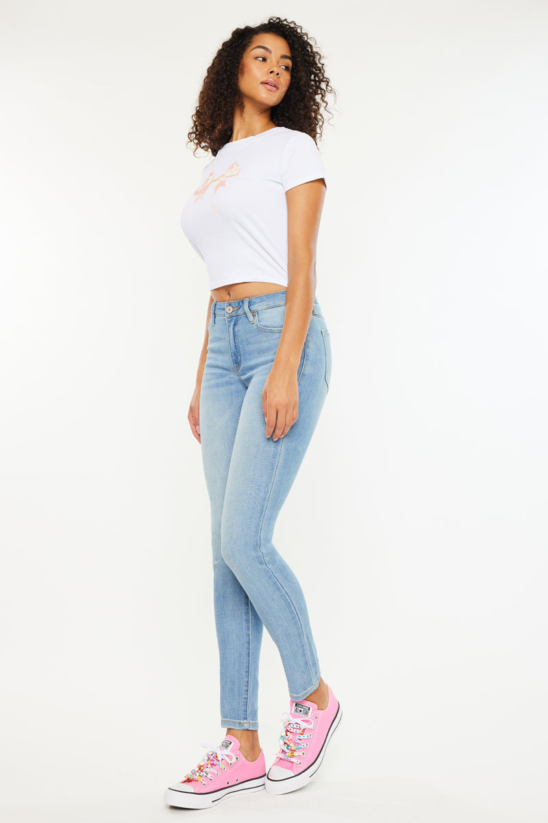 Ashlyn Mid Rise Super Skinny Jeans - Official Kancan USA