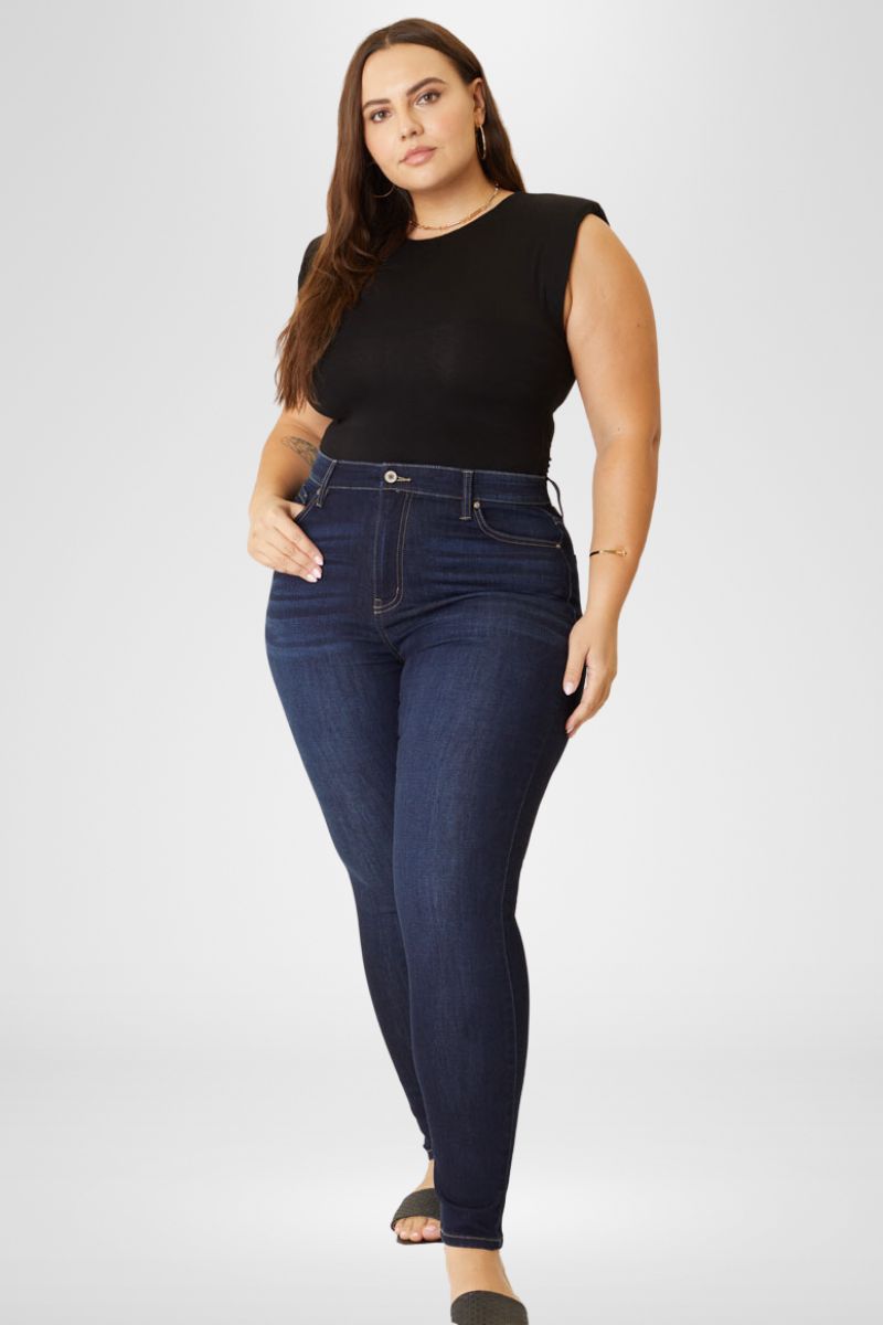 Felicity Ultra High Rise Super Skinny Jeans (Plus Size)