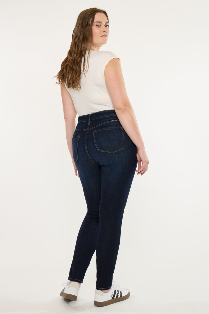 Felicity Ultra High Rise Super Skinny Jeans (Plus Size) - Official Kancan USA