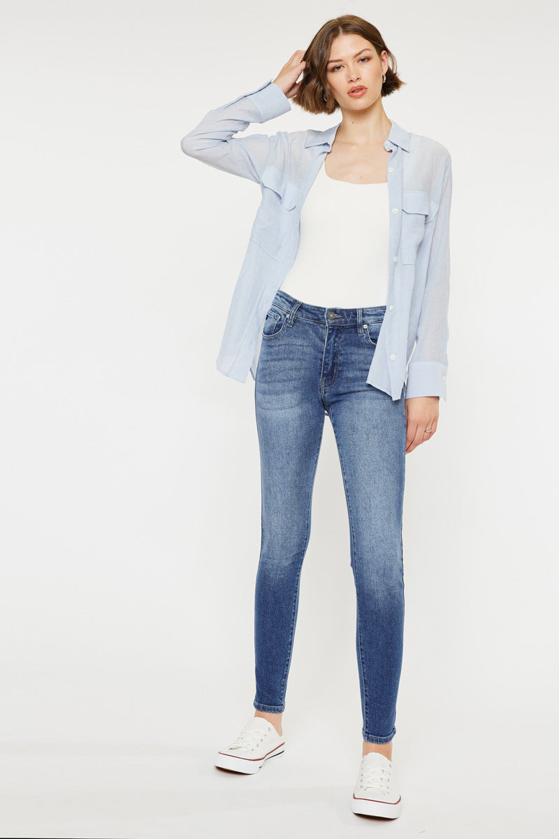 Caprice High Rise Super Skinny Jeans - Official Kancan USA